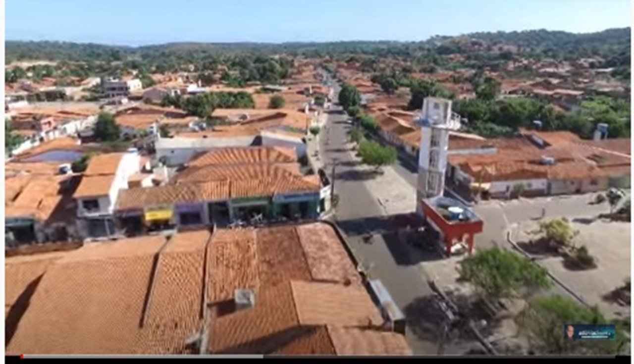 Vista aérea de Gonçalves Dias MA