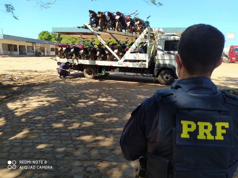 PRF encerra mais uma fase da Operação Duas Rodas no Maranhão com 78 motocicletas apreendidas