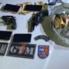 POLICIA MILITAR POR MEIO DA ROTAM E GTM PRENDEM ACUSADOS COM ARMAS DE FOGO