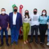 Toinho Patioba e sua comitiva visita o governador  Fávio Dino