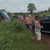 ÔNIBUS COLIDE COM CAMINHONETE NA BR 316