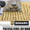 POLÍCIA CIVIL PRENDE ACUSADO COM ENTORPECENTES EM RIBAMAR/MA