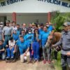 SECRETÁRIO SÍLVIO LEITE REALIZA VISITA TÉCNICA A INSTALAÇÕES DA EQUOTERAPIA DA POLÍCIA MILITAR