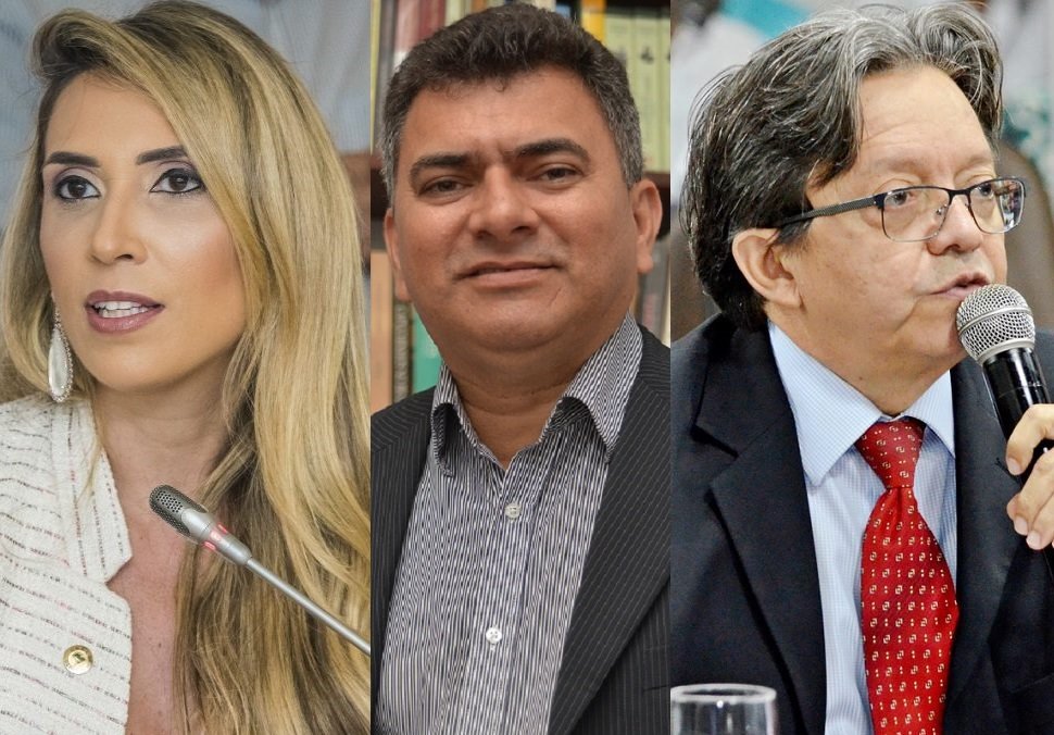Antônio Noberto, Dr. Gutemberg e Andrea Murad estão na briga pela vice de Lhaesio Bonfim