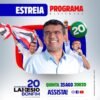 Lahésio Bonfim estreia Programa Eleitoral nesta quinta pelas redes sociais