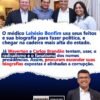 Lahésio Bonfim usa apenas seus feitos e sua biografia para chegar a cadeira mais alta do estado