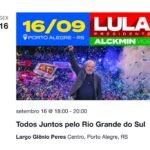 Fake news: Lula não estará em Lago da Pedra, é desespero da oposição para juntar gente da região!