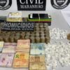 Casal é preso por suspeita de homicídio e tráfico de drogas em Timon