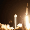 Foguete da SpaceX decola com quatro astronautas rumo à Estação Espacial Internacional