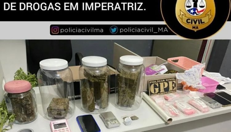 POLÍCIA CIVIL DEFLAGRA OPERAÇÃO CONTRA O TRÁFICO DE DROGAS EM IMPERATRIZ/MA