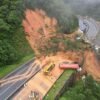 Deslizamento de terra na BR-376 mata duas pessoas no Paraná