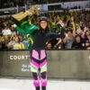 Rayssa Leal quebra marcas com título mundial na liga de skate street