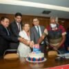 Iracema Vale participa de café da manhã em comemoração aos 16 anos do Sindsalem