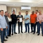 Prefeito de Gonçalves Dias Toinho Patioba e sua equipe reuniram-se com o governador Carlos Brandão para falar da segurança de seu município