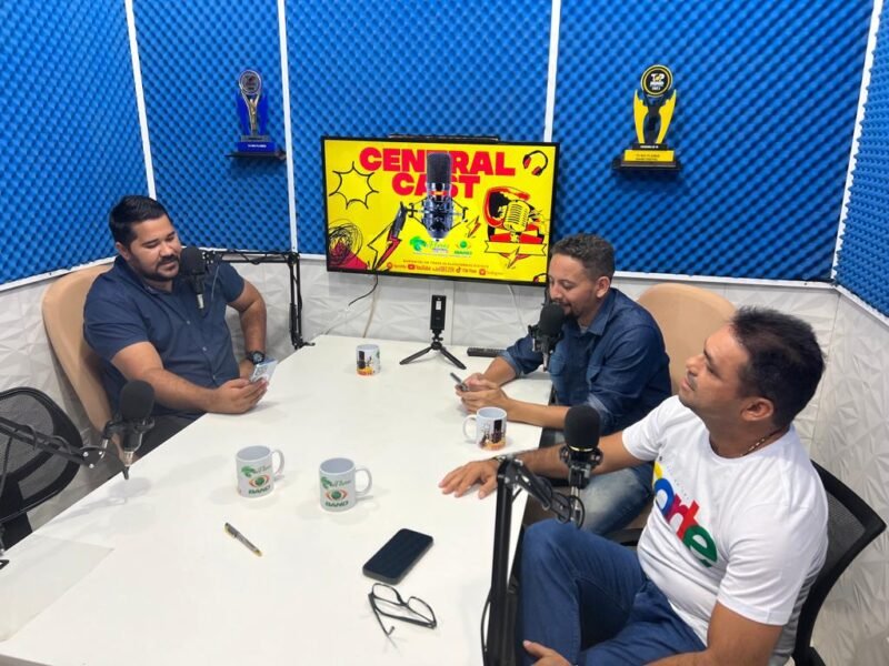 Prefeito Toinho Patioba Concede entrevista à Central Cast em seu Podcast na cidade de  Presidente Dutra