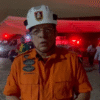 Finalizando as ações de contenção do fogo incêndio no Rio Anil Shopping