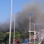 Incêndio atinge shopping e deixa feridos em São Luís