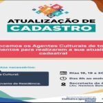 A Secretaria Municipal de Cultura e Igualdade Racial está atualizando o cadastro dos agentes culturais do município