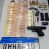 POLÍCIA MILITAR PRENDE HOMEM COM ARMA DE FOGO, MUNIÇÕES E DINHEIRO NO BAIRRO DO CALHAU  EM SÃO LUÍS