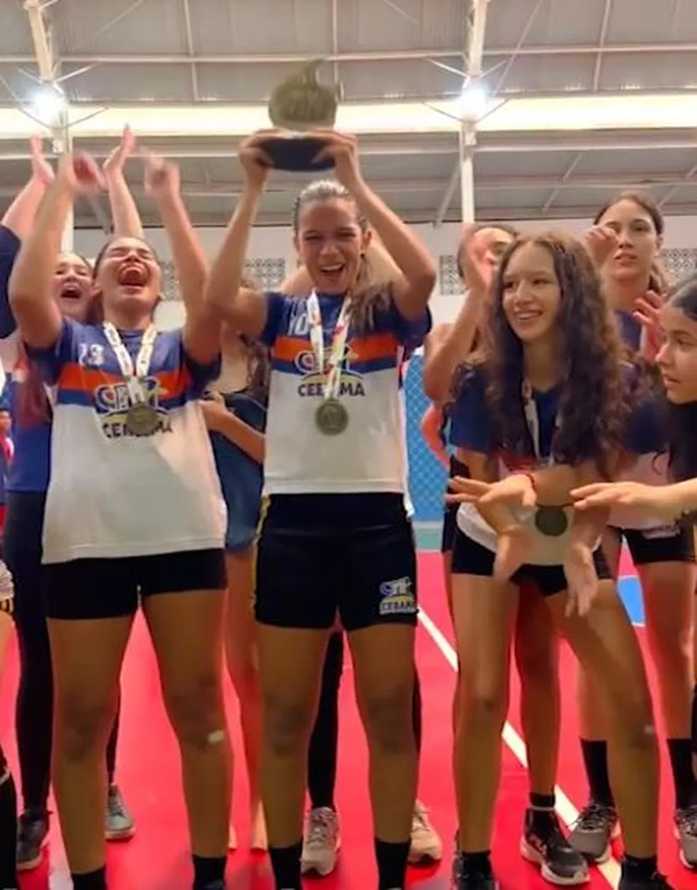 Rayssa Leal ajuda time da escola a conquistar título dos Jogos Escolares Maranhenses