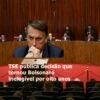 TSE publica decisão que tornou Bolsonaro inelegível por oito anos