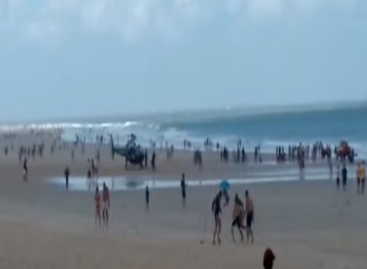 Três adolescentes se afogam na praia do Calhau