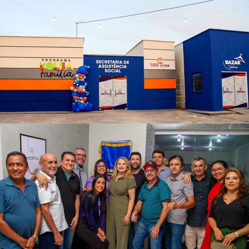 PREFEITA MAURA JORGBE INAUGURA UM ESPAÇO ESPECILMENTE PARA A ASSISTÊNCIA SOCIAL