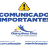 Prefeitura municipal de Gonçalves Dias, ponto facultativo no dia 03 de novembro