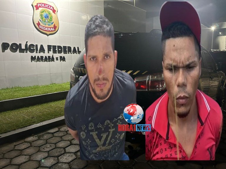 A Polícia Federal recaptura em Marabá-PA, os dois fugitivos do Presídio Federal de Mossoró