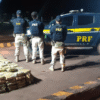 PRF apreende 330kg de skunk encontrados dentro de pneus de um caminhão, em Itinga/MA