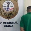 Preso no Maranhao suspeito de estuprar 11 crianças em Santa Catarina