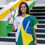 Rayssa Leal vence etapa da China do Pré-Olímpico de skate street