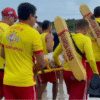 Grupo de adolescentes é resgatado na praia do Calhau, em São Luís, após afogamento