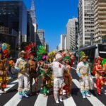 Avenida Paulista é surpreendida com as cores, as toadas e o brilho do São João do Maranhão