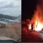 Avião de R$ 2 milhões é incendiado após ser apreendido pela PF em garimpo no PA