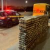 PRF apreende 1,6 tonelada de maconha dentro de ônibus escolar falso em Paranaíba (MS)