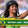 Rayssa Leal tem início ruim, mas se recupera com manobras surreais e conquista bronze nas Olimpíadas de Paris