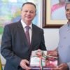 Brandão participa de reuniões com embaixador da Índia e representantes do ICMBio, em Brasília