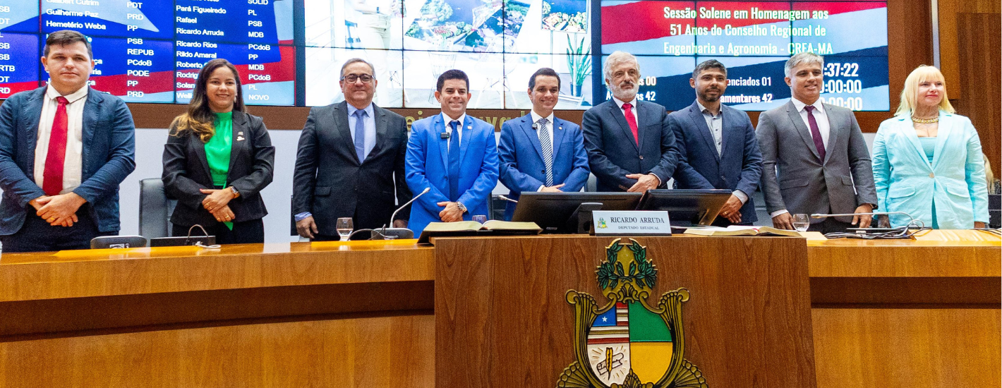 Assembleia Legislativa homenageia CREA/MA pelos 51 anos de história no Maranhão