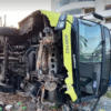 Caminhão bate em ônibus do transporte coletivo em São Luís; passageiros ficam feridos