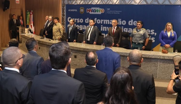 POLÍCIA CIVIL DO MARANHÃO REALIZA FORMATURA DE DELEGADOS,INVESTIGADORES, ESCRIVÃES E PERITOS OFICIAIS