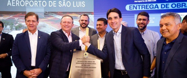 Governo acompanha entrega da ampliação do aeroporto de São Luís e anuncia ações para fortalecer o turismo