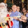 Governador Brandão inaugura decoração de Natal do Calçadão de Imperatriz e participa de ceia natalina no Restaurante Popular da cidade