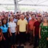 Em Bequimão, Governo entrega obras na área da educação e cidadania e vistoria construção de estrada