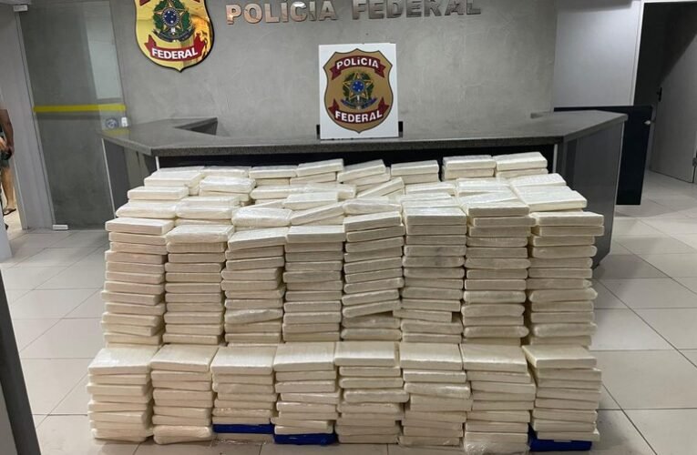 PF apreende uma tonelada de cocaína em São Luís