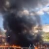 Incêndio destrói dois carros alegóricos do grupo de bairros em SP