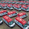 Geraldo Alckmin entrega 156 novas ambulâncias para a frota do Samu