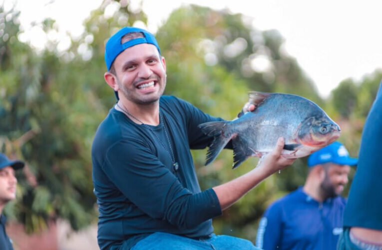 Prefeito Fernando Pessoa inicia entrega de peixes na zona rural de Tuntum