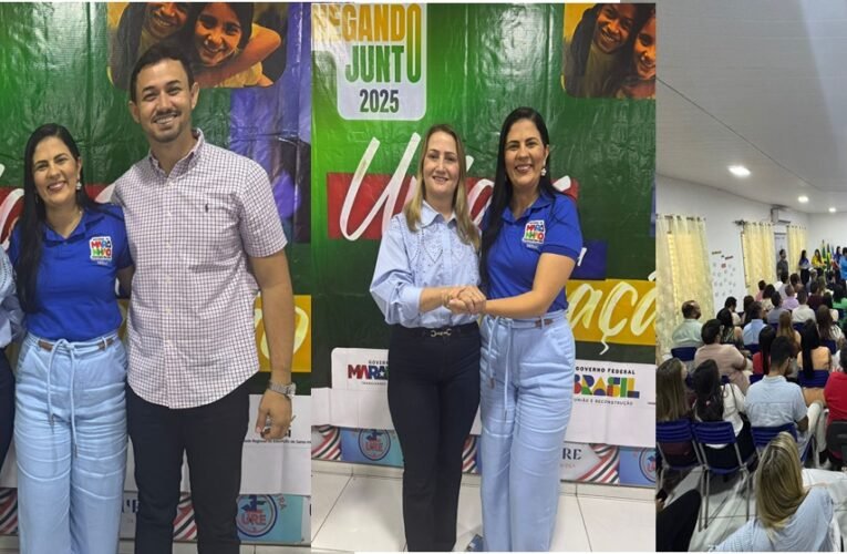 Suane Dias Prefeita de Gonçalves Dias participa da primeira caravana FNDE em Presiudente Dutra