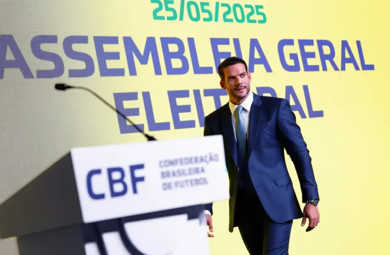 Samir Xaud é eleito presidente da CBF